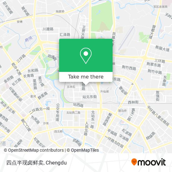 四点半现卤鲜卖 map
