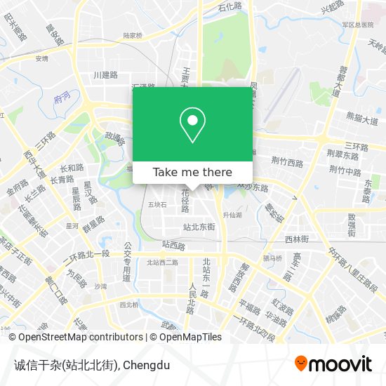 诚信干杂(站北北街) map