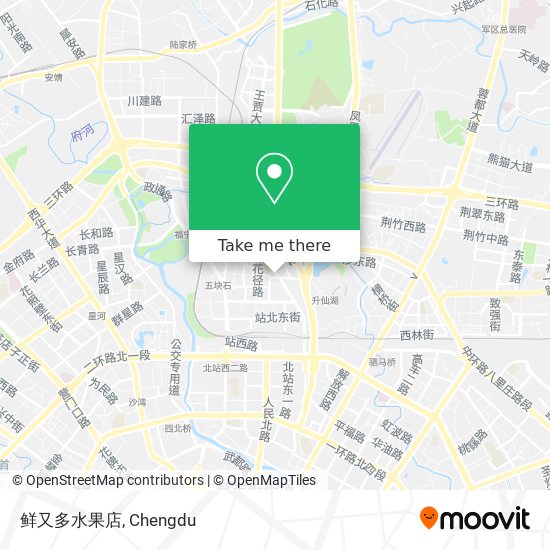 鲜又多水果店 map