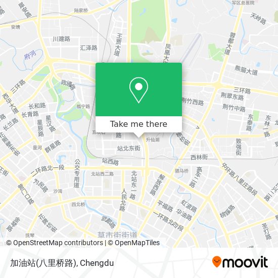 加油站(八里桥路) map
