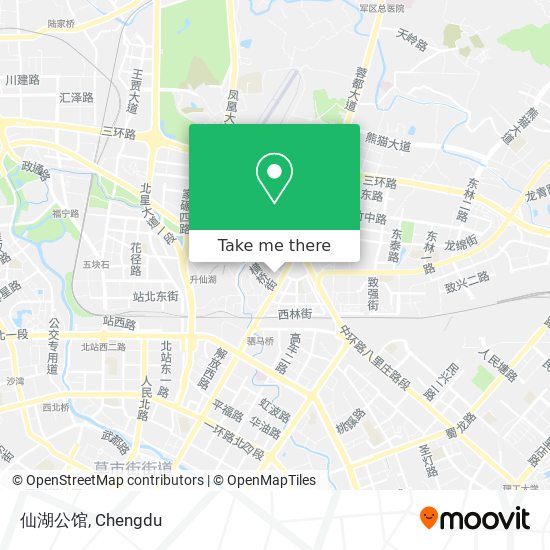 仙湖公馆 map