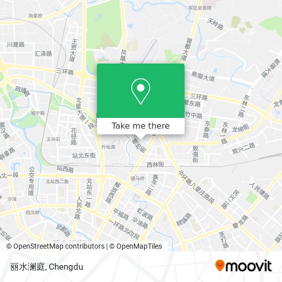 丽水澜庭 map