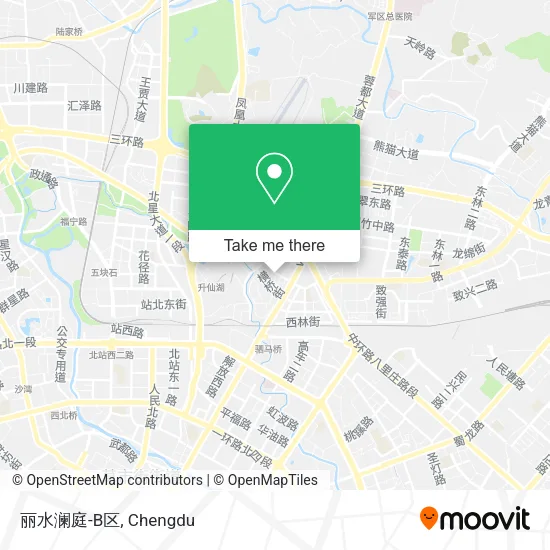 丽水澜庭-B区 map