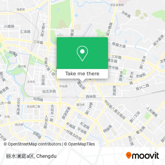 丽水澜庭a区 map