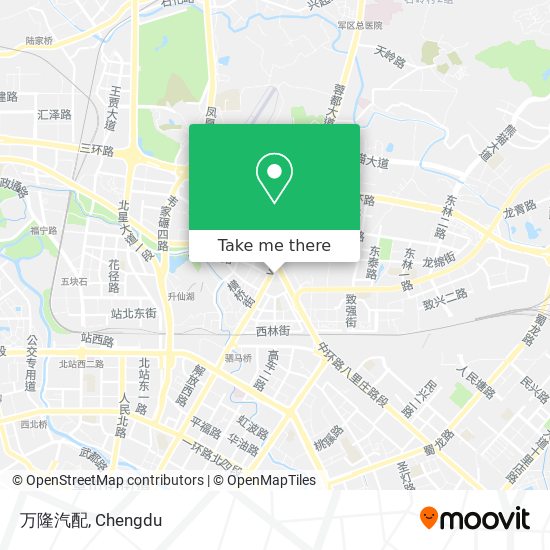万隆汽配 map