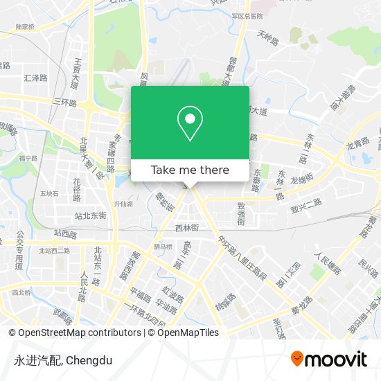 永进汽配 map