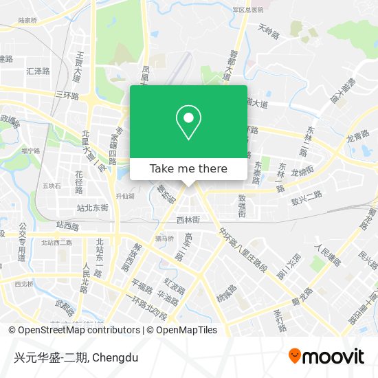 兴元华盛-二期 map