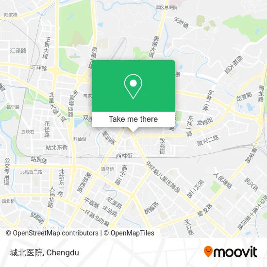 城北医院 map