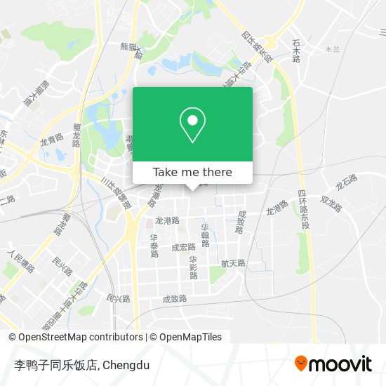 李鸭子同乐饭店 map