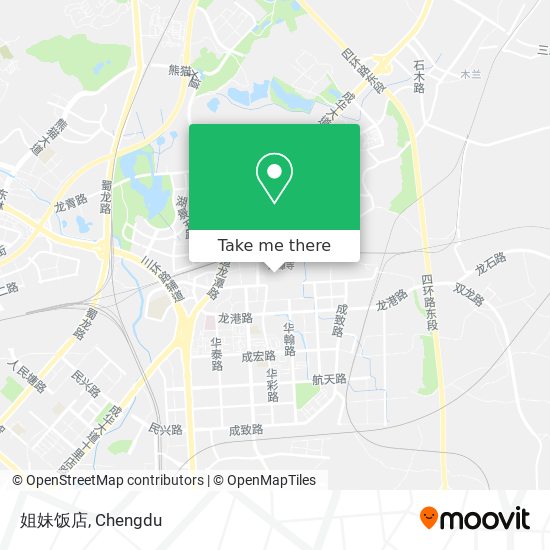 姐妹饭店 map