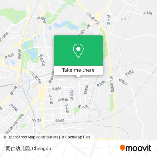 同仁幼儿园 map