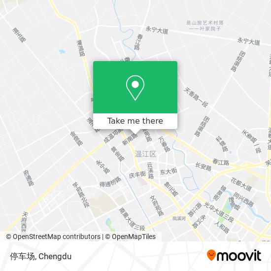 停车场 map