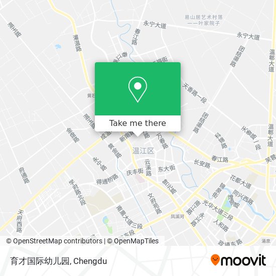 育才国际幼儿园 map