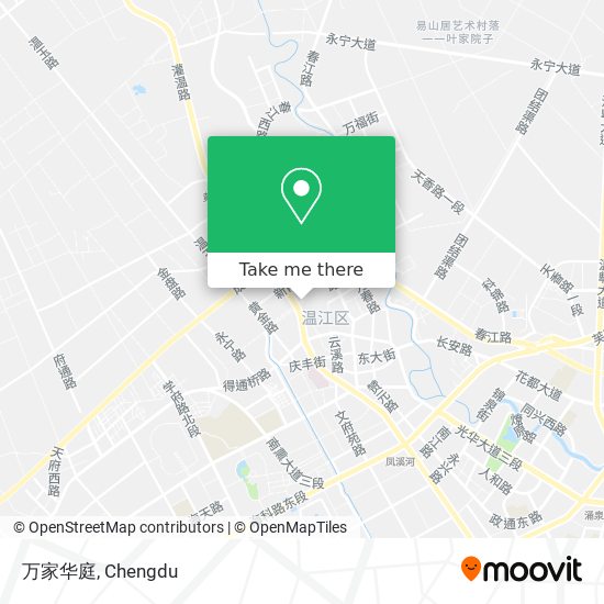 万家华庭 map