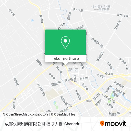 成都永康制药有限公司-提取大楼 map