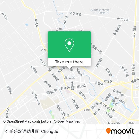金乐乐双语幼儿园 map