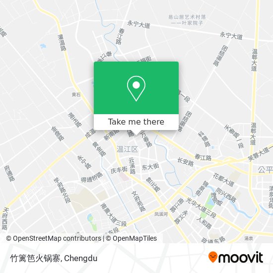 竹篱笆火锅寨 map