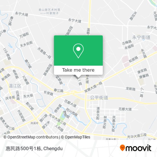 惠民路500号1栋 map