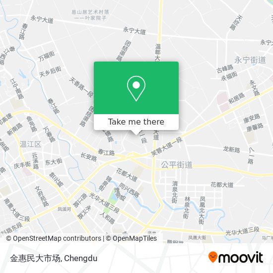 金惠民大市场 map