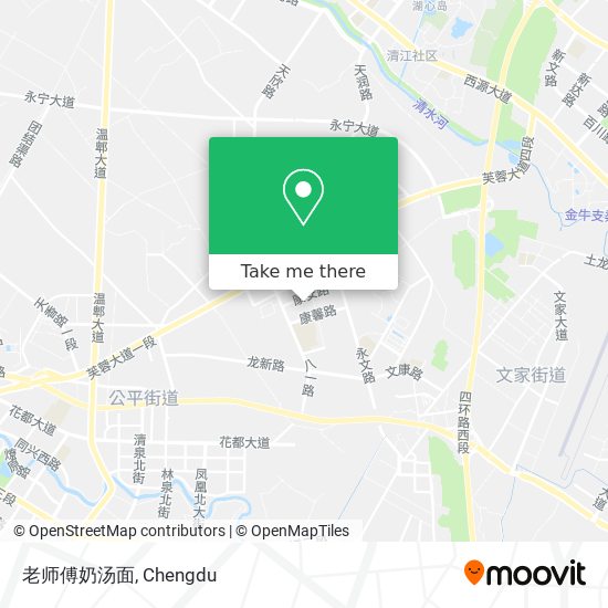 老师傅奶汤面 map