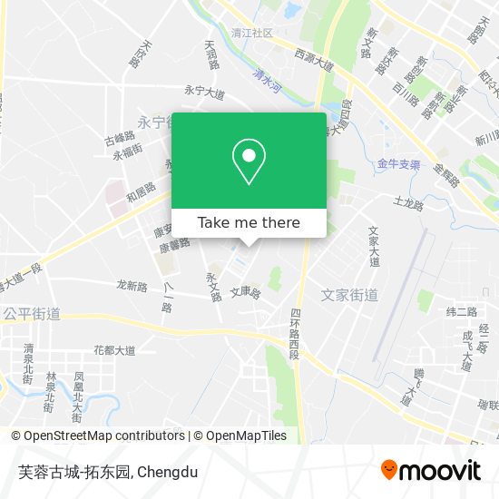 芙蓉古城-拓东园 map