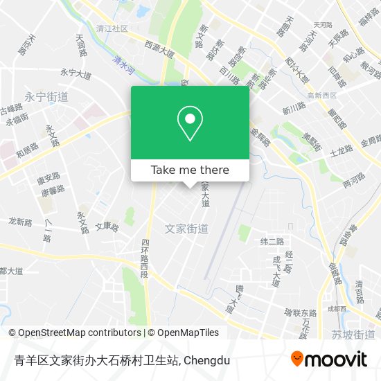 青羊区文家街办大石桥村卫生站 map