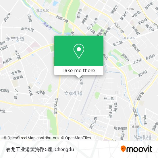 蛟龙工业港黄海路5座 map