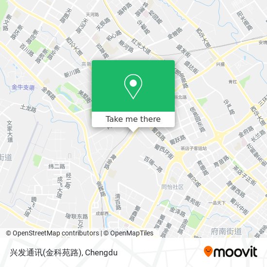 兴发通讯(金科苑路) map