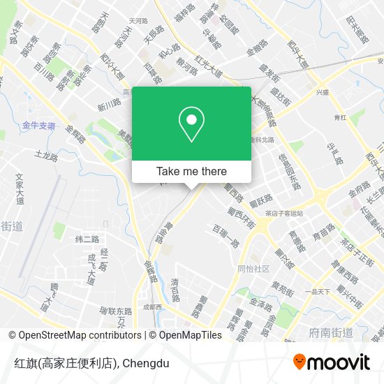 红旗(高家庄便利店) map