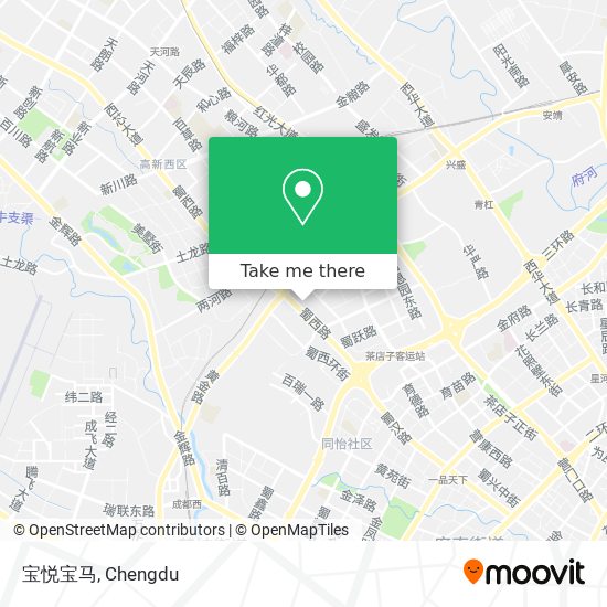 宝悦宝马 map