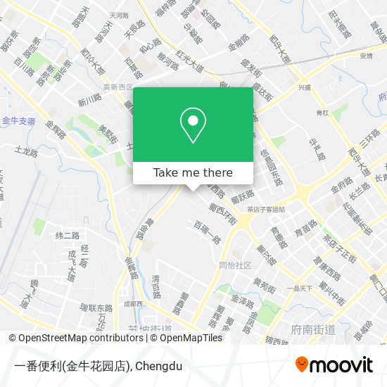一番便利(金牛花园店) map
