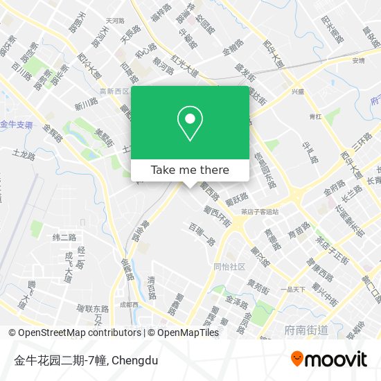 金牛花园二期-7幢 map