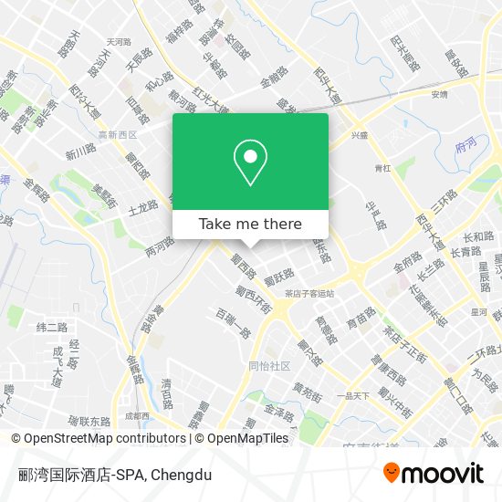郦湾国际酒店-SPA map