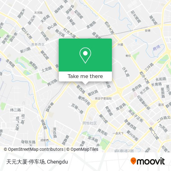 天元大厦-停车场 map