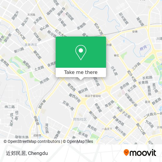 近郊民居 map