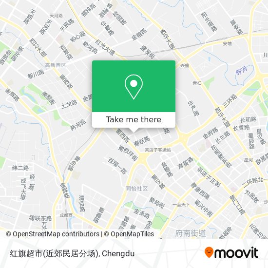 红旗超市(近郊民居分场) map