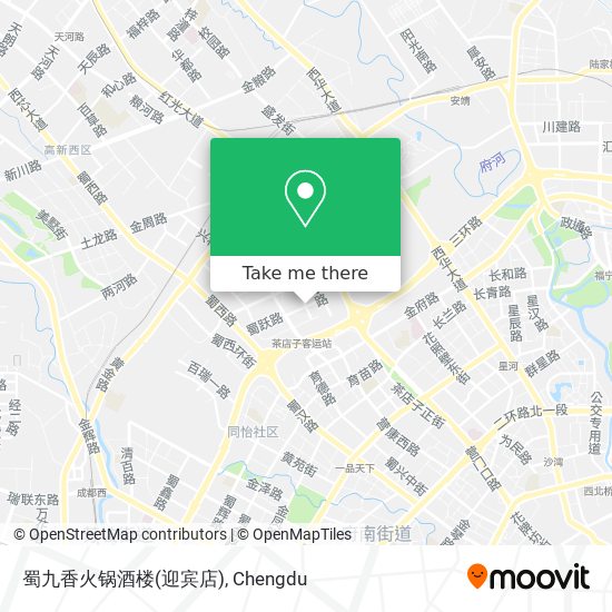 蜀九香火锅酒楼(迎宾店) map