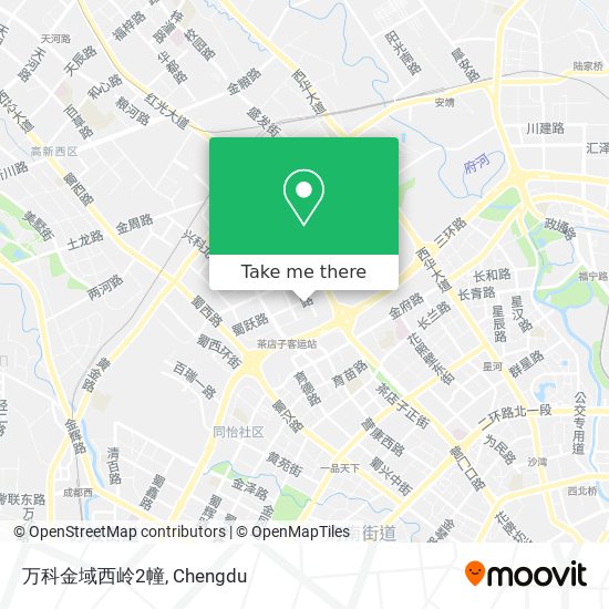 万科金域西岭2幢 map
