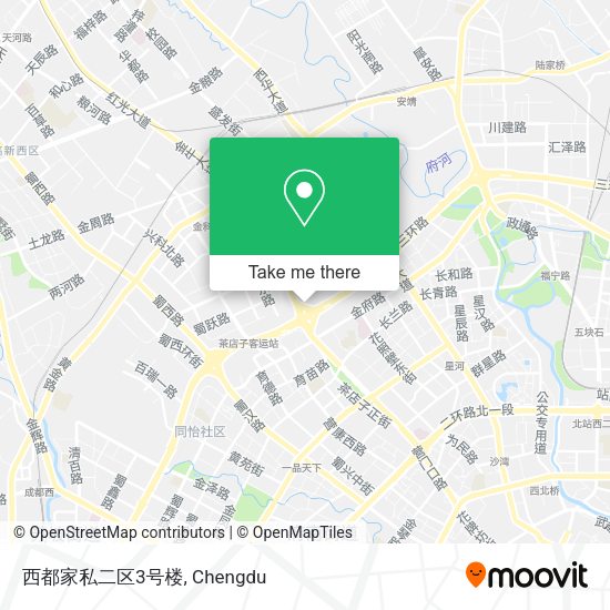 西都家私二区3号楼 map