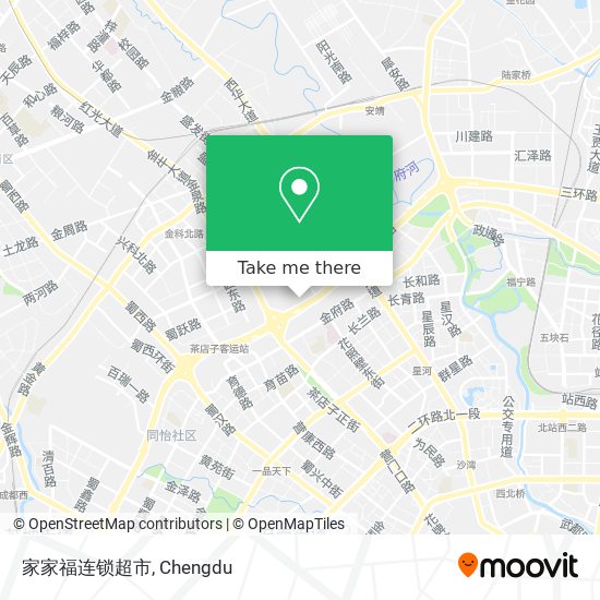 家家福连锁超市 map