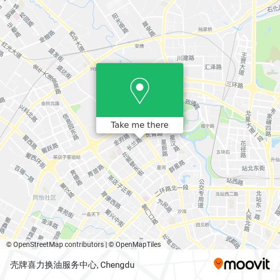 壳牌喜力换油服务中心 map