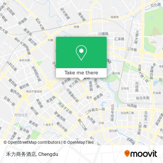 禾力商务酒店 map