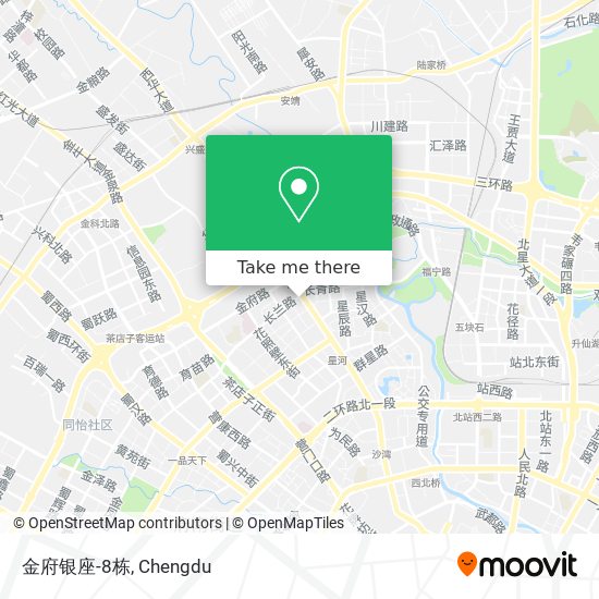 金府银座-8栋 map