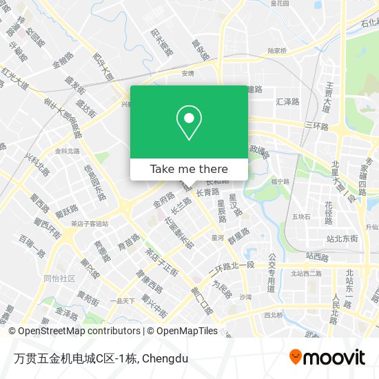 万贯五金机电城C区-1栋 map
