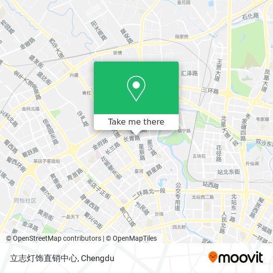 立志灯饰直销中心 map