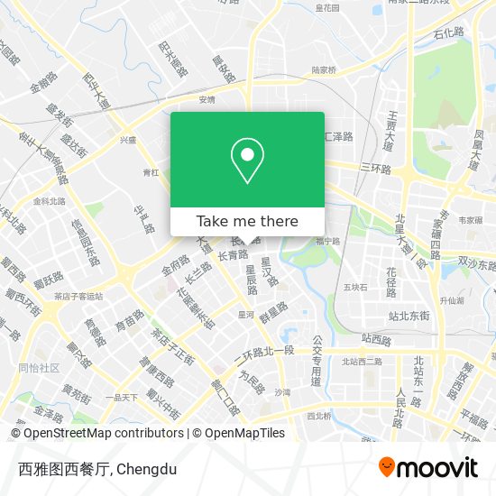 西雅图西餐厅 map