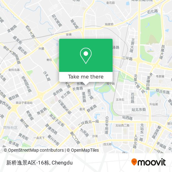 新桥逸景A区-16栋 map