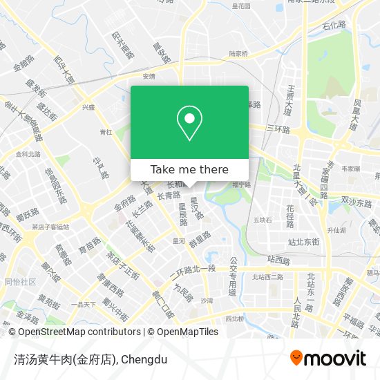 清汤黄牛肉(金府店) map