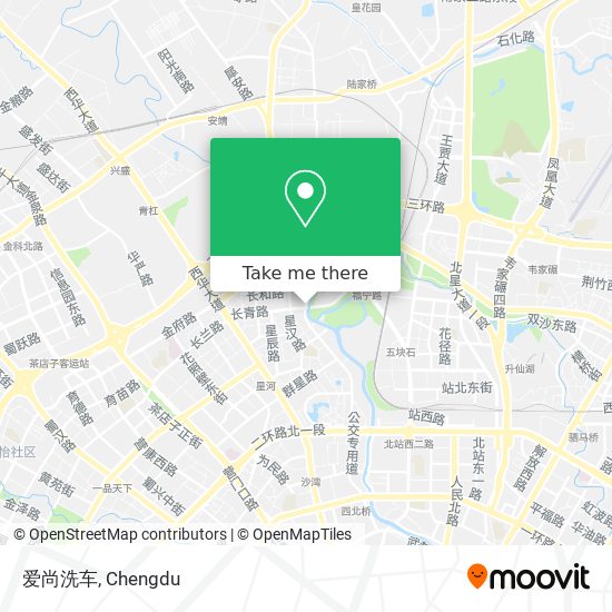 爱尚洗车 map
