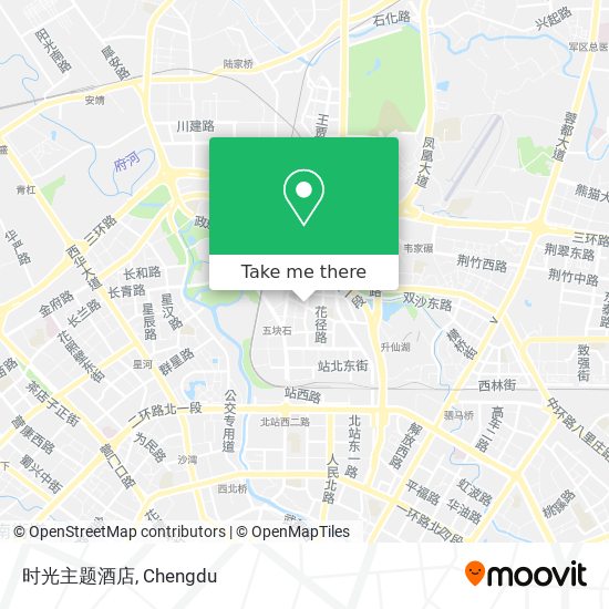 时光主题酒店 map